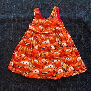 Cars Lightning McQueen dress 3T no tag